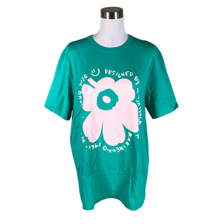 Naisten Marimekko - T-paita, koko 40 - Vihreä ()