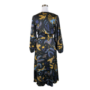 Naisten Uhana Design - Sifonkimekko, koko 34 - Musta (2)