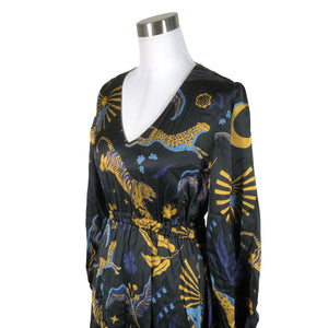 Naisten Uhana Design - Sifonkimekko, koko 34 - Musta (3)