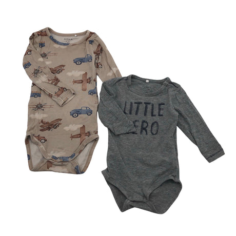 Unisex Name It - Body, koko 68 - 74 - Beige ()