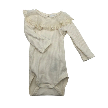 Tyttöjen Name It - Body, koko 56 - 62 - Luonnonvalkoinen ()