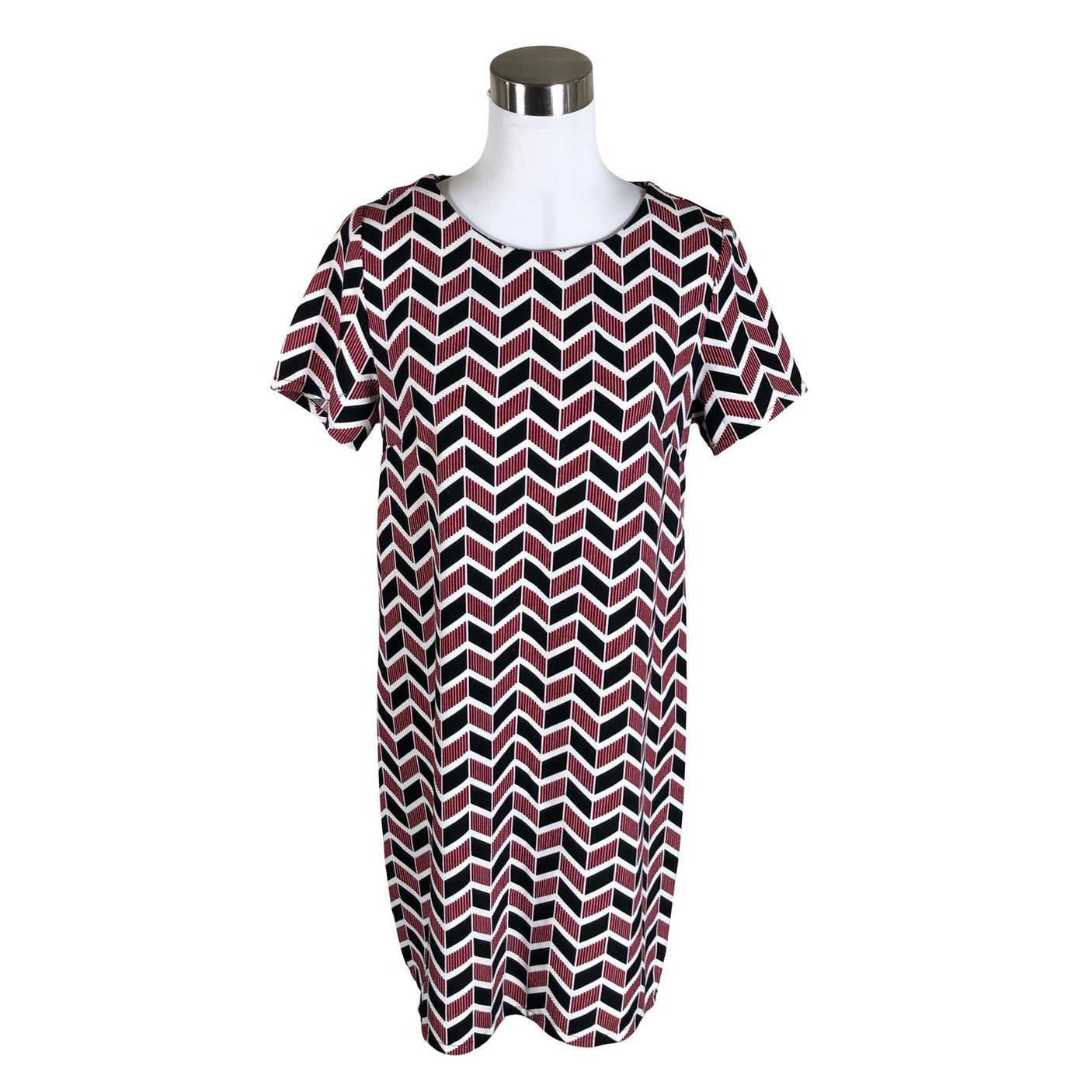 Naisten New Look - Sifonkimekko, koko 38 - Viininpunainen (1)