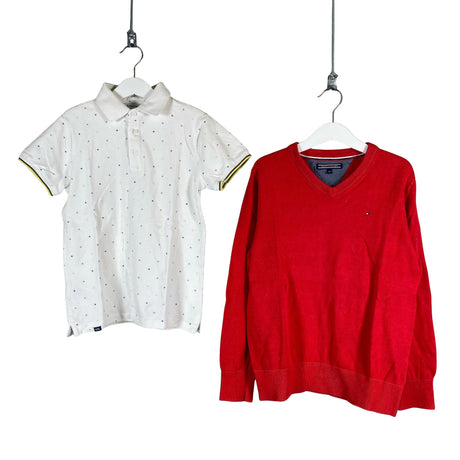 Unisex Tommy Hilfiger - Neulepaita, koko 134 - 140 - Punainen ()