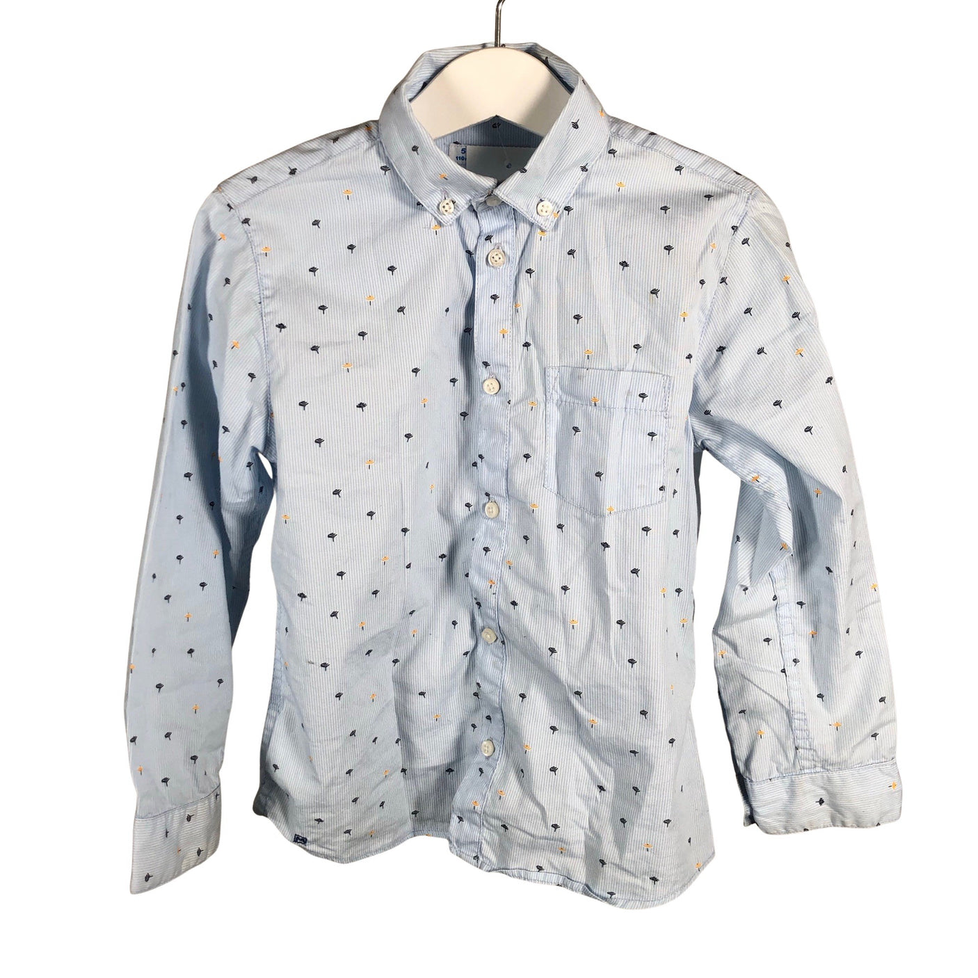 Unisex Mayoral - Kauluspaita, koko 104 - 110 - Vaaleansininen (1)