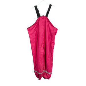 Tyttöjen Zig Zag - Sadehousut, koko 140 - 146 - Pinkki (2)