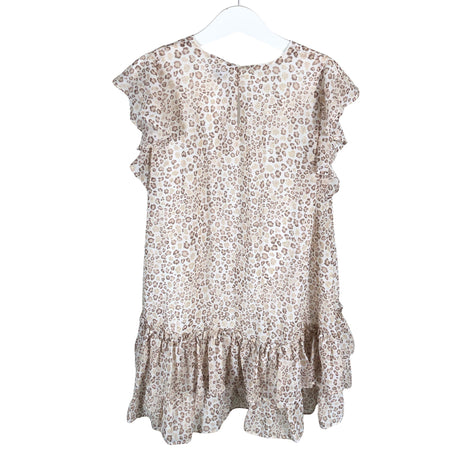 Tyttöjen Mayoral - Sifonkimekko, koko 122 - 128 - Beige (2)
