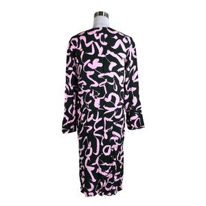 Naisten Marimekko - Sifonkimekko, koko 38 - Vaaleanpunainen (2)