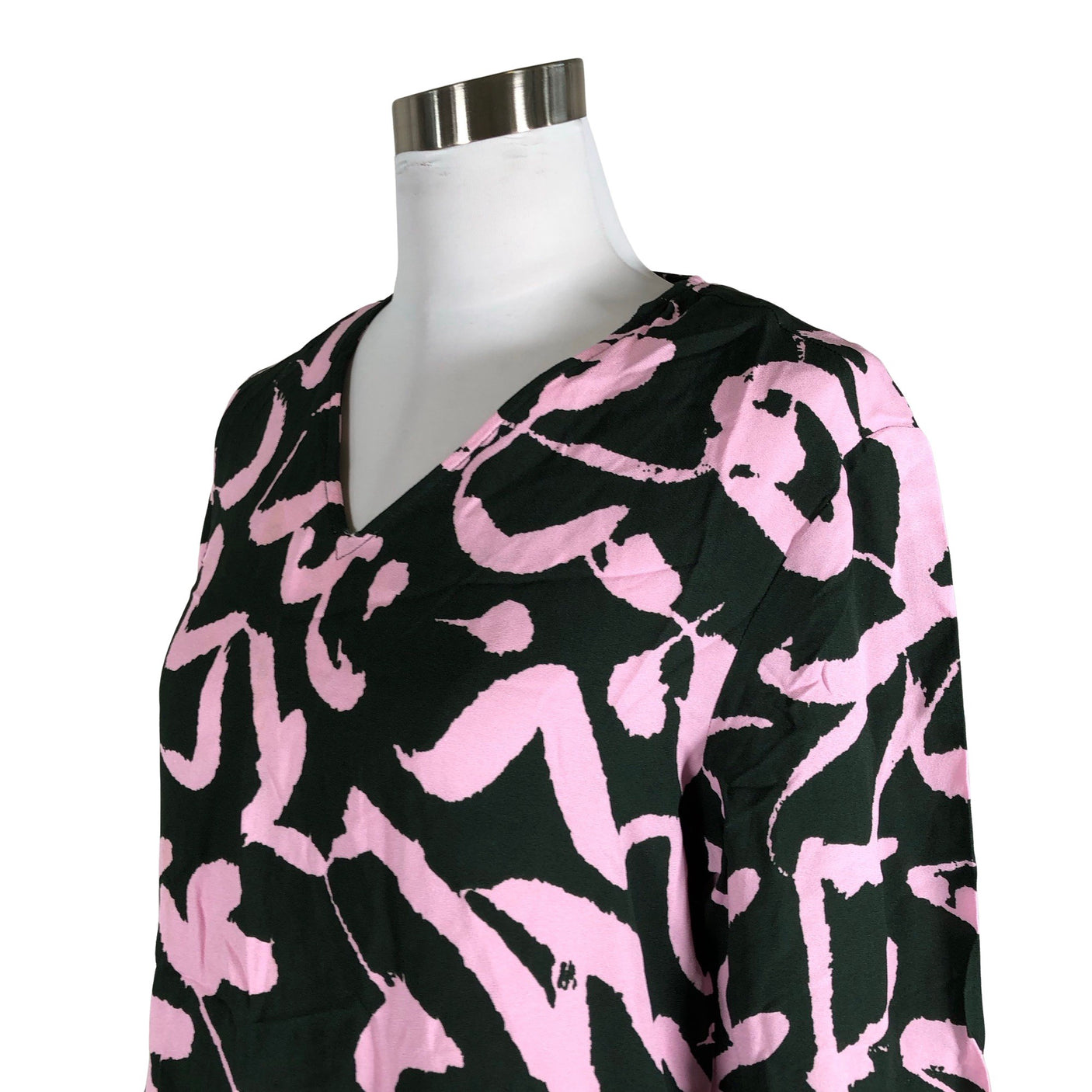 Naisten Marimekko - Sifonkimekko, koko 38 - Vaaleanpunainen (3)