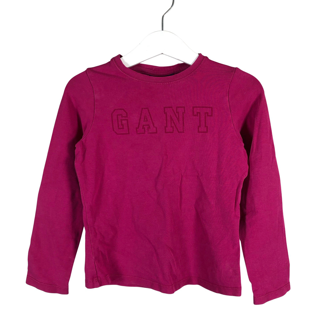 Tyttöjen Gant - Trikoopaita, koko 110 - 116 - Pinkki (1)