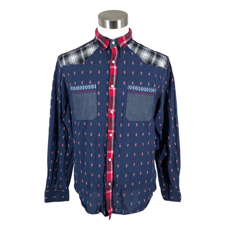 Miesten Desigual - Kauluspaita, koko XXL - Sininen ()