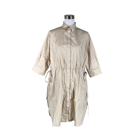 Naisten Roberto Collina - Kangasmekko, koko 34 - Beige ()