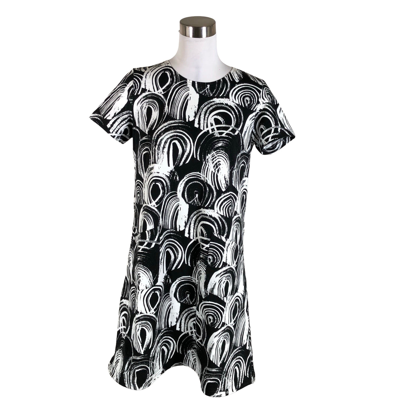 Naisten KLO Design - Trikoomekko, koko 40 - Musta (1)