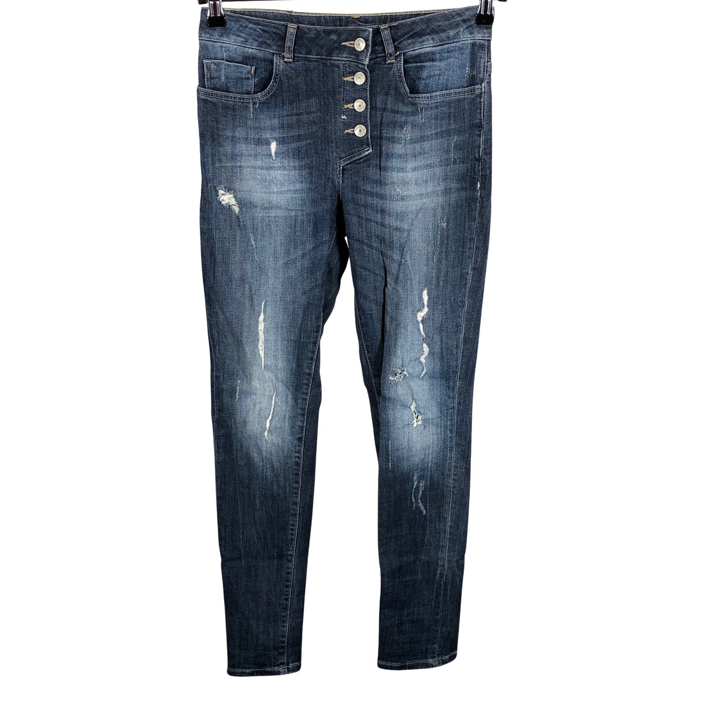 Naisten Perfect Jeans - Farkut, koko 34 - Sininen (1)