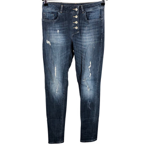 Naisten Perfect Jeans - Farkut, koko 34 - Sininen (1)