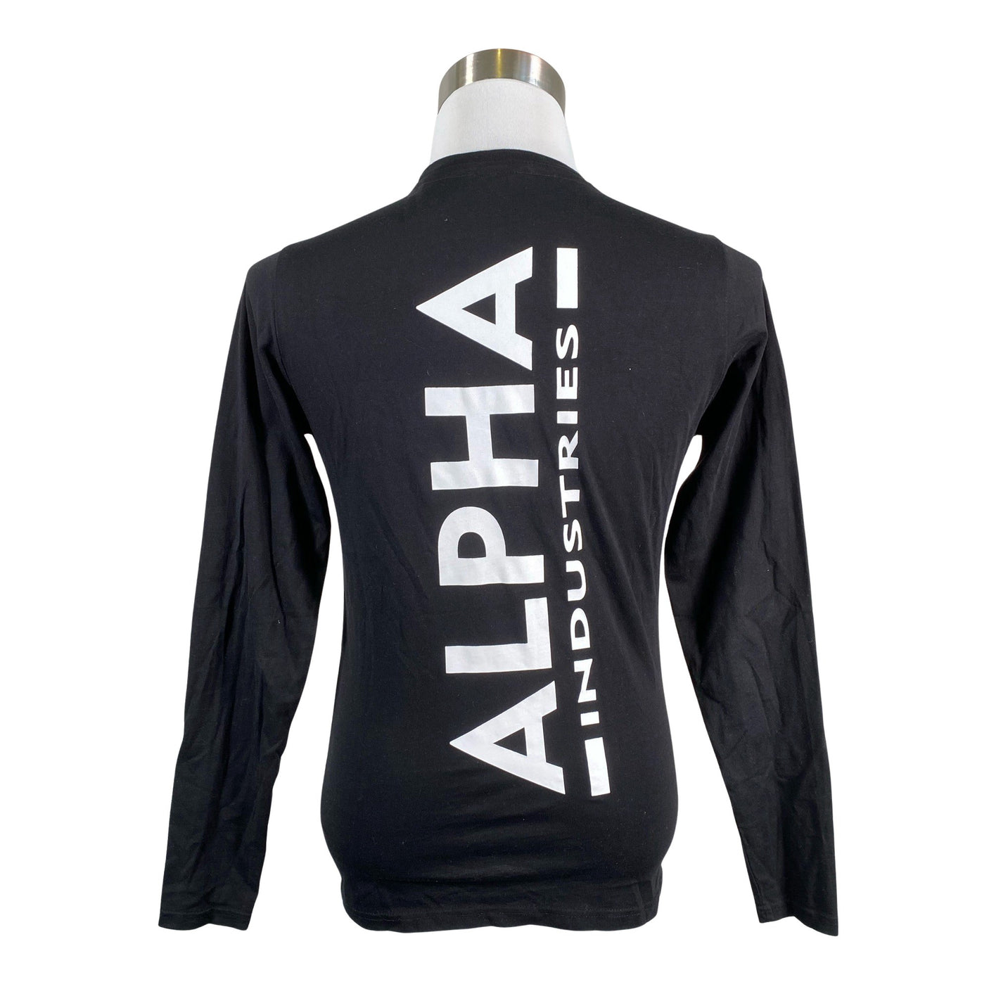 Miesten Alpha Industries - Trikoopaita, koko M - Musta (2)