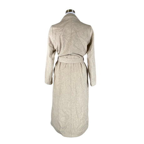 Naisten Samsoe&Samsoe - Villakangastakki, koko 34 - Beige (2)