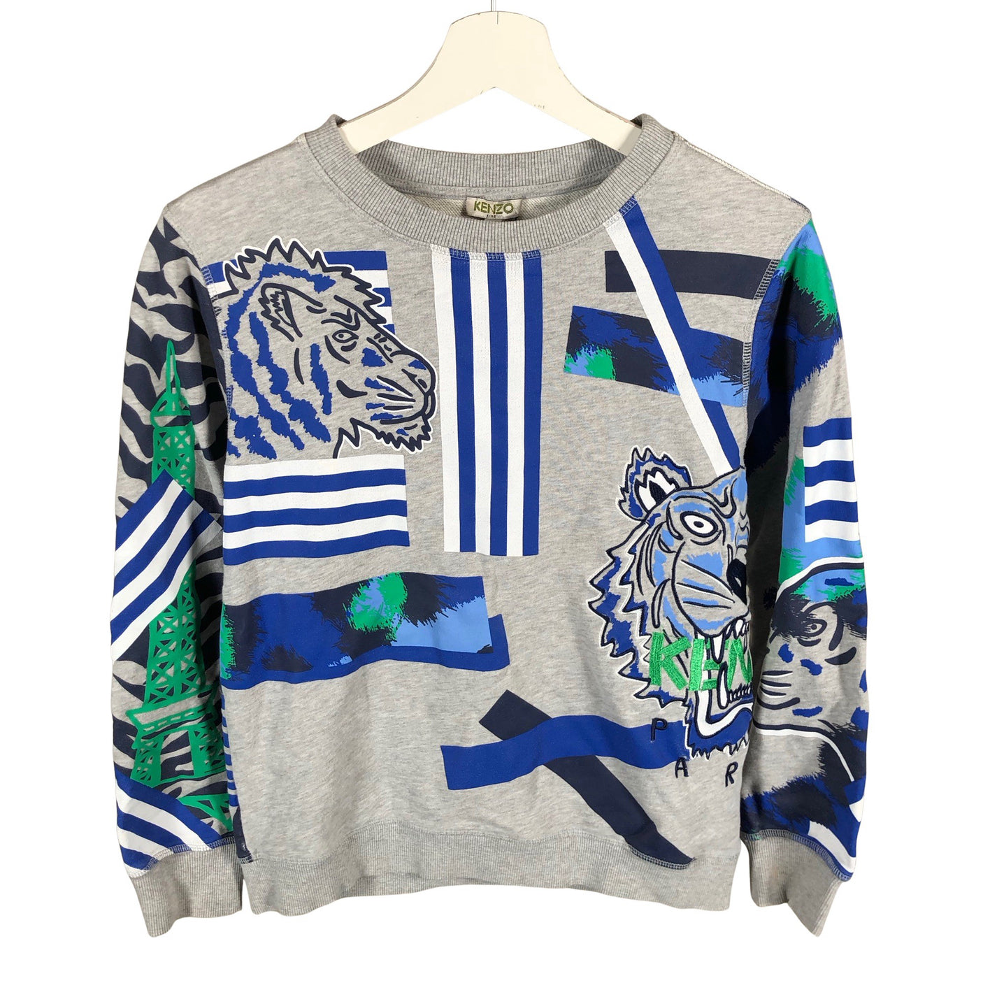 Unisex Kenzo Kids - Collegepaita, koko 158 - 164 - Harmaa (1)