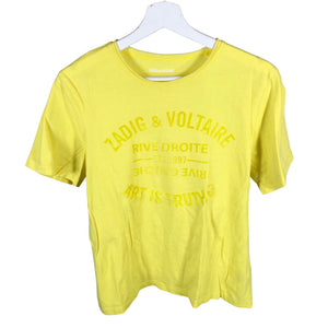 Unisex Zadig & Voltaire - T-paita, koko 158 - 164 - Keltainen (1)