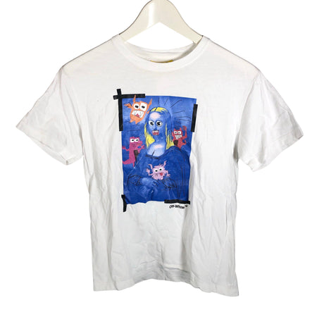 Unisex Off-White - T-paita, koko 152 - 158 - Valkoinen ()