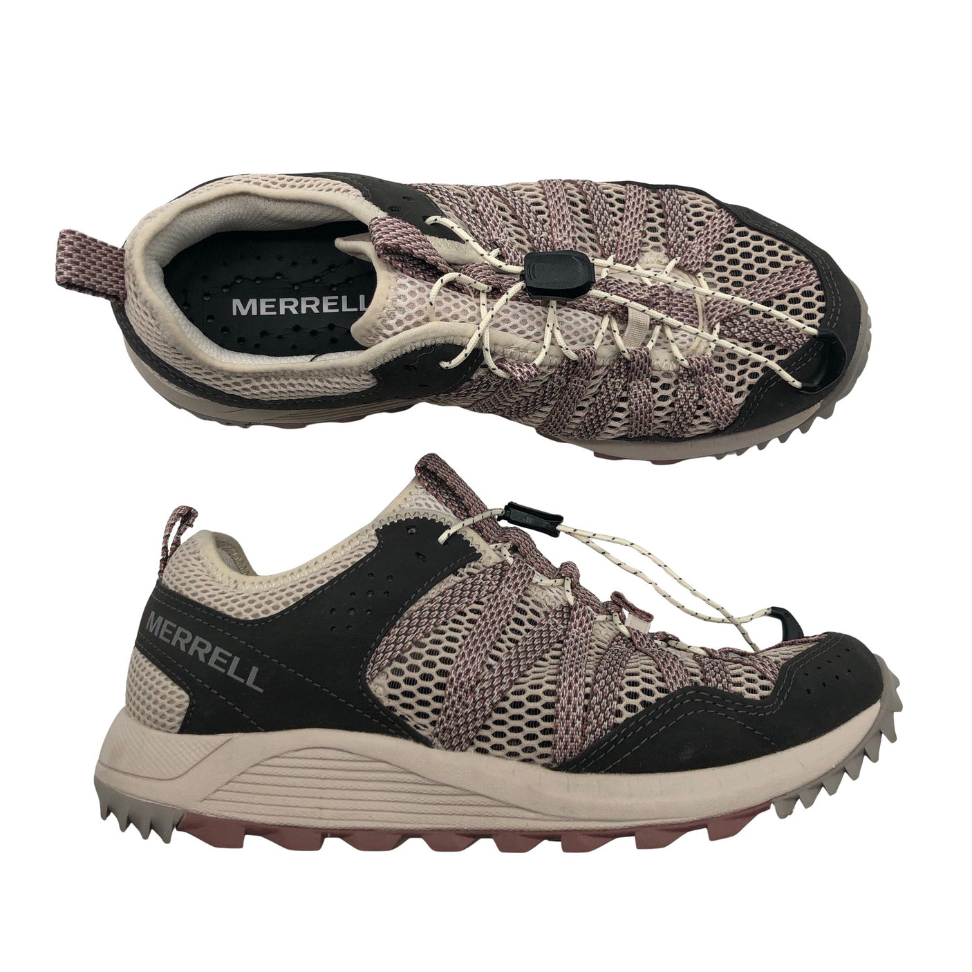 Naisten Merrell - Retkeilylenkkarit, koko 38 - Beige (1)