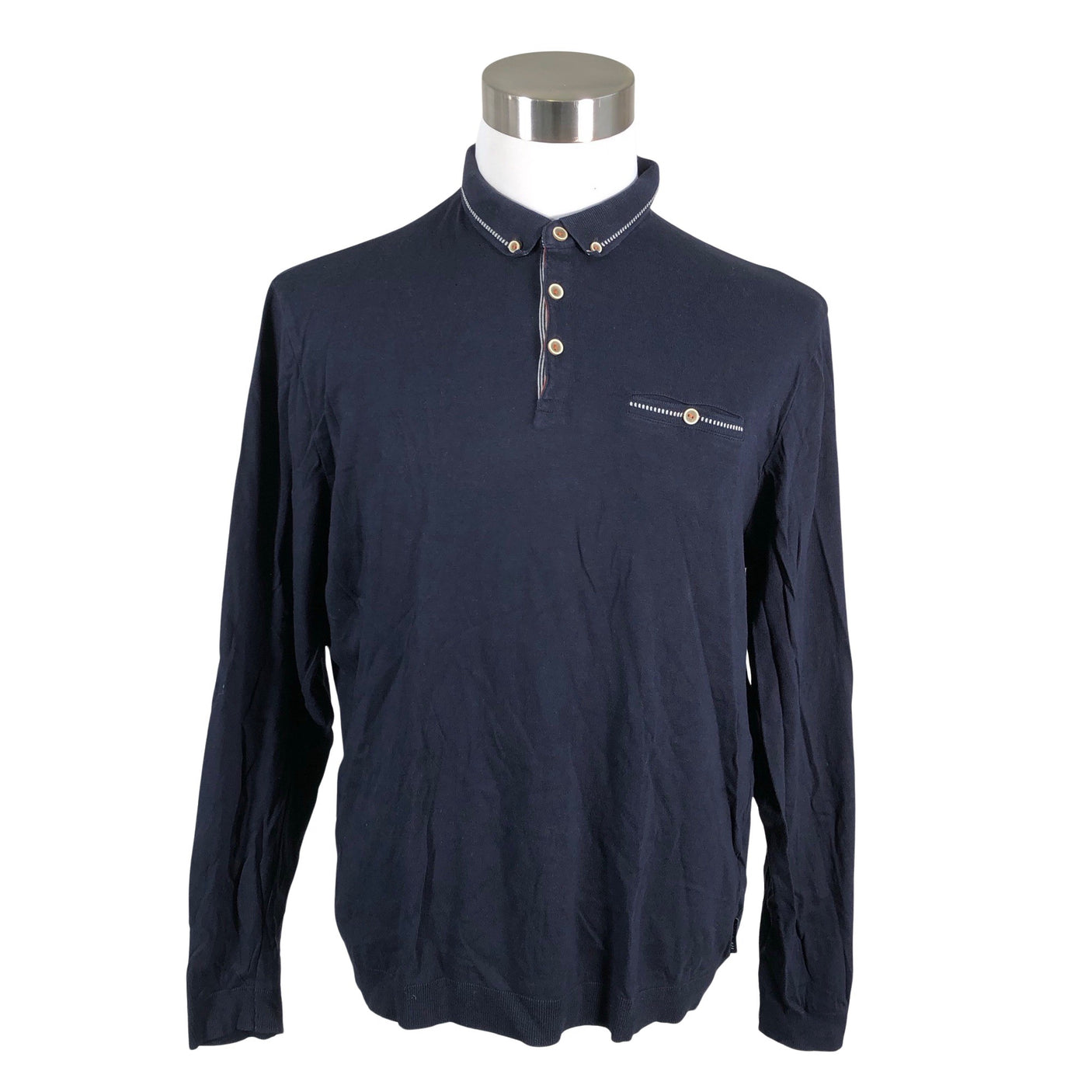Miesten Ted Baker - Trikoopaita, koko XL - Sininen (1)
