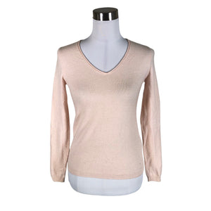 Naisten Massimo Dutti - Neulepaita, koko 34 - Vaaleanpunainen (1)