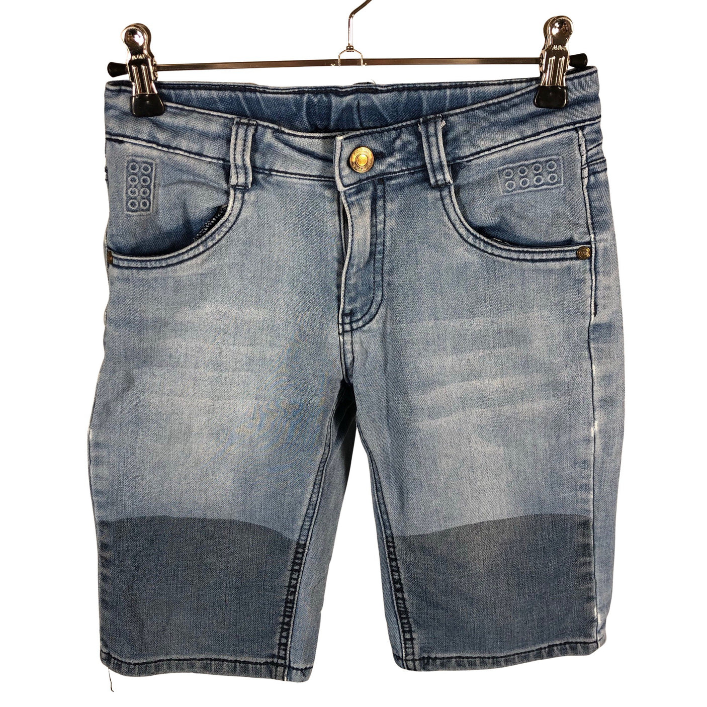 Unisex Lego - Farkkushortsit, koko 128 - 134 - Sininen (1)
