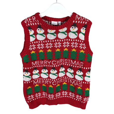 Unisex Name It - Neuleliivi, koko 122 - 128 - Punainen ()