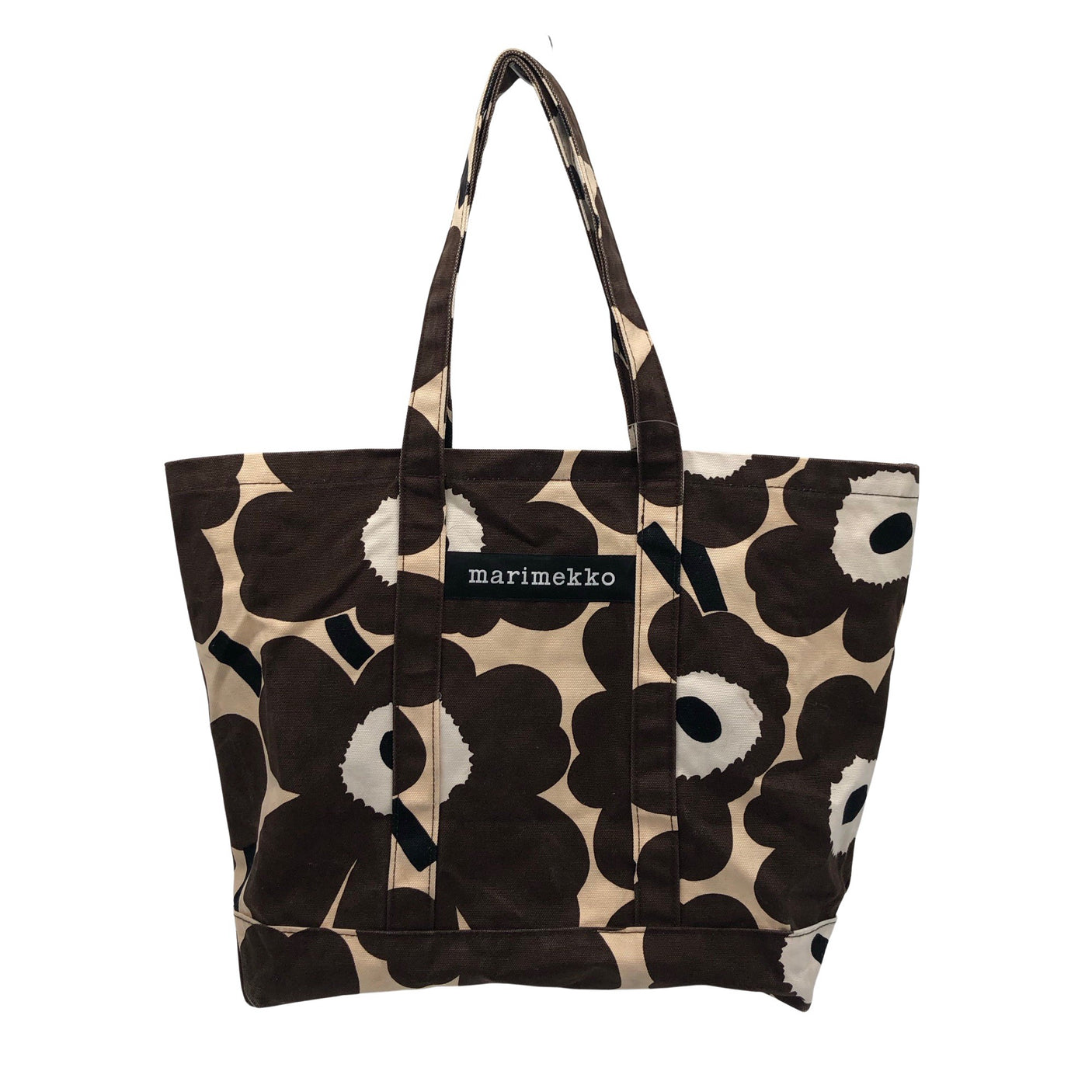 Naisten Marimekko - Matkakassi, koko Maxi - Ruskea (1)