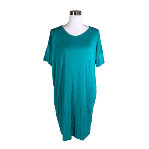 Naisten Tam Silk - Trikoomekko, koko 38 - Turkoosi (1)