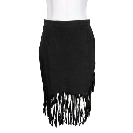 Naisten DAY Birger et Mikkelsen - Nahkahame, koko 38 - Musta (2)