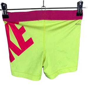 Naisten Nike - Urheilushortsit, koko 36 - Keltainen (2)