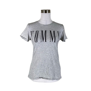 Naisten Tommy Hilfiger - T-paita, koko 34 - Harmaa (1)