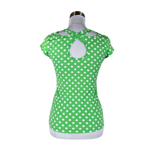 Naisten Marimekko - T-paita, koko 36 - Vihreä (2)