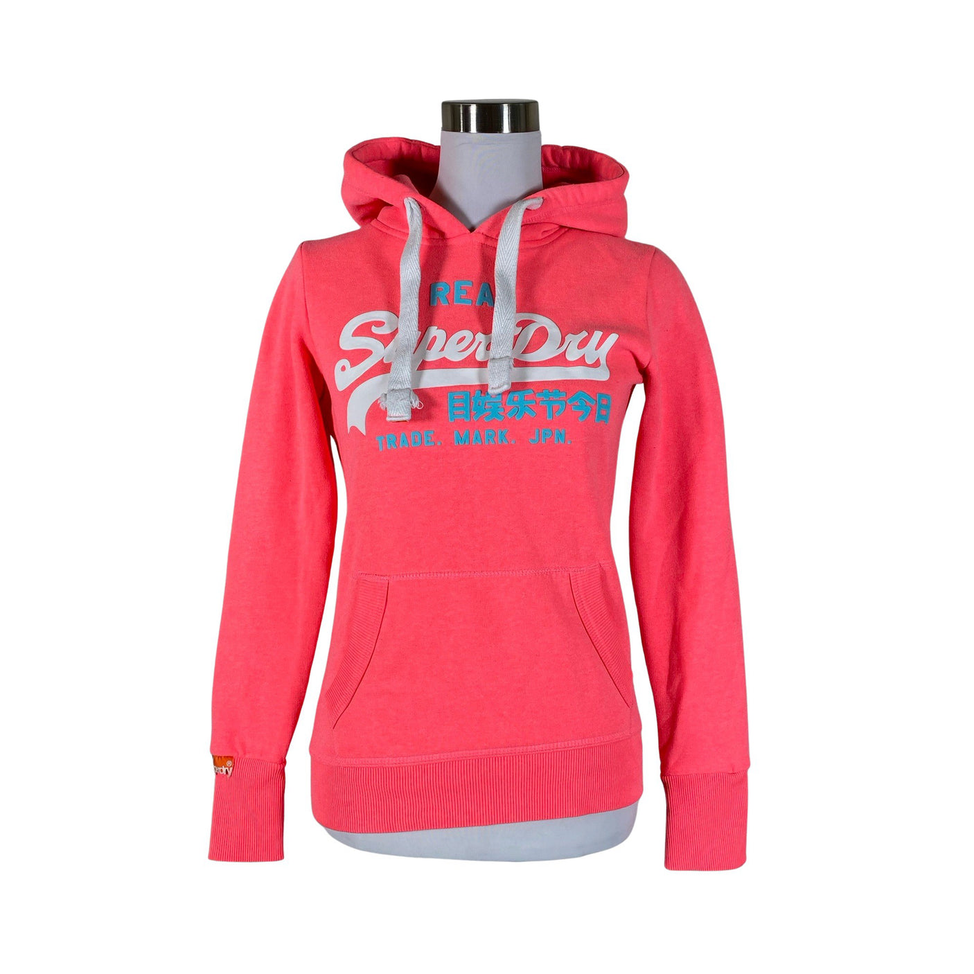 Naisten Superdry - Huppari, koko 34 - Pinkki (1)