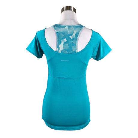 Naisten Bodywatch - Urheilupaita, lyhyet hihat, koko 36 - Turkoosi (2)