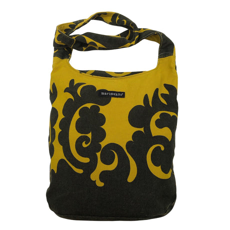 Naisten Marimekko - Olkalaukku, koko Midi - Keltainen ()