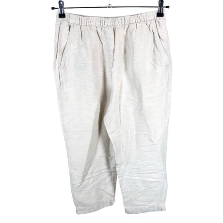Naisten Oysho - Kangashousut, koko 38 - Beige ()