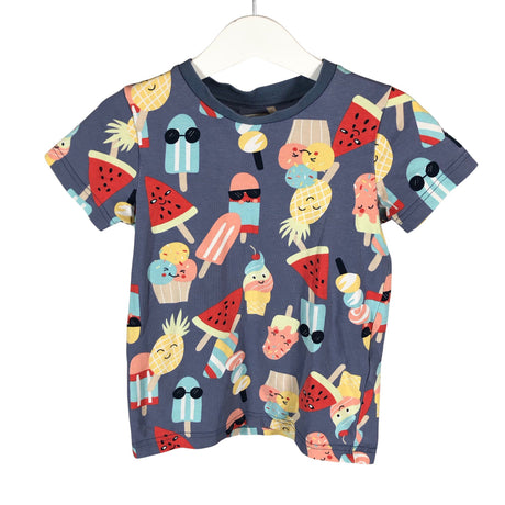 Unisex Polarn O. Pyret - T-paita, koko 98 - 104 - Sininen ()