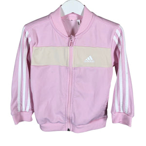 Tyttöjen Adidas - Verryttelytakki, koko 86 - 92 - Vaaleanpunainen (1)