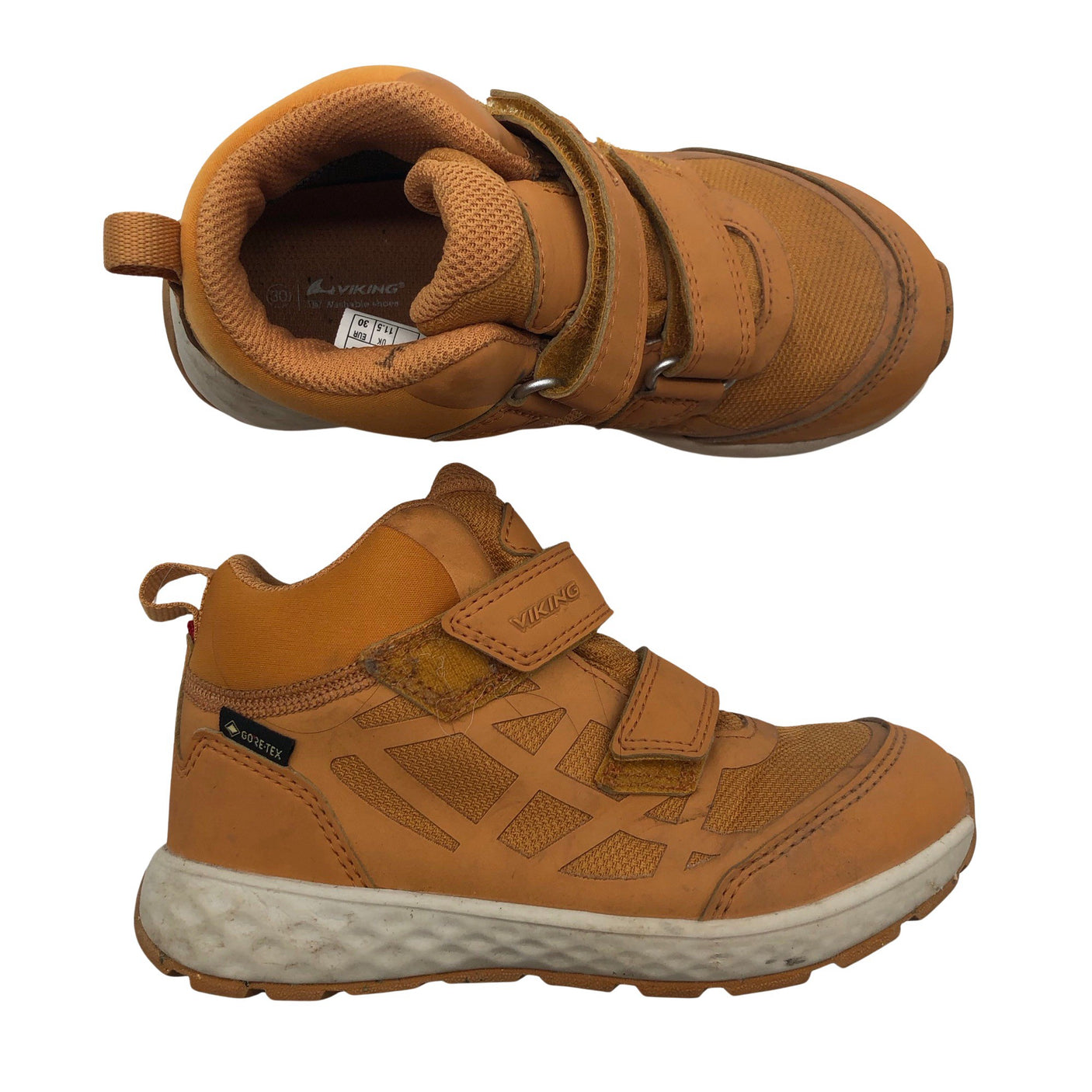 Unisex Viking - Välikausikengät, koko 30 - Keltainen (1)