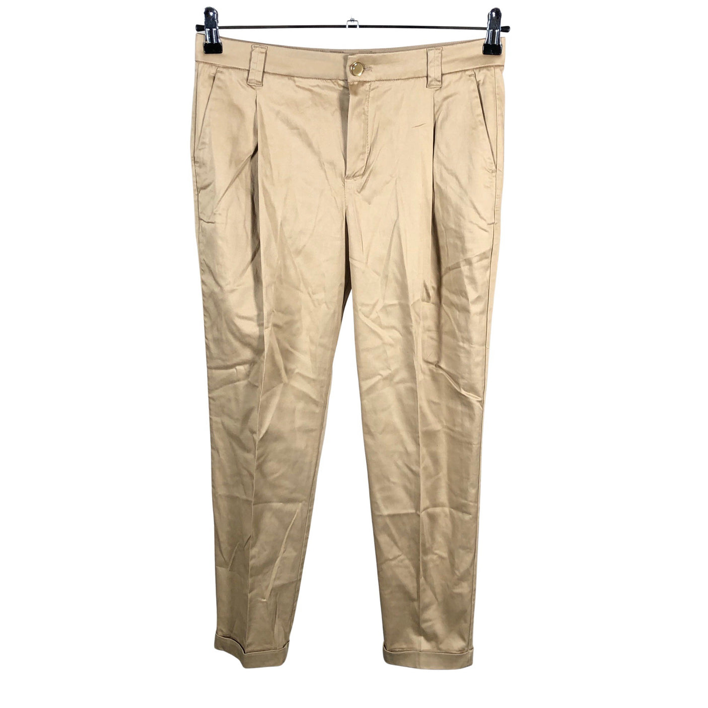 Naisten Massimo Dutti - Chinot, koko 38 - Beige (1)