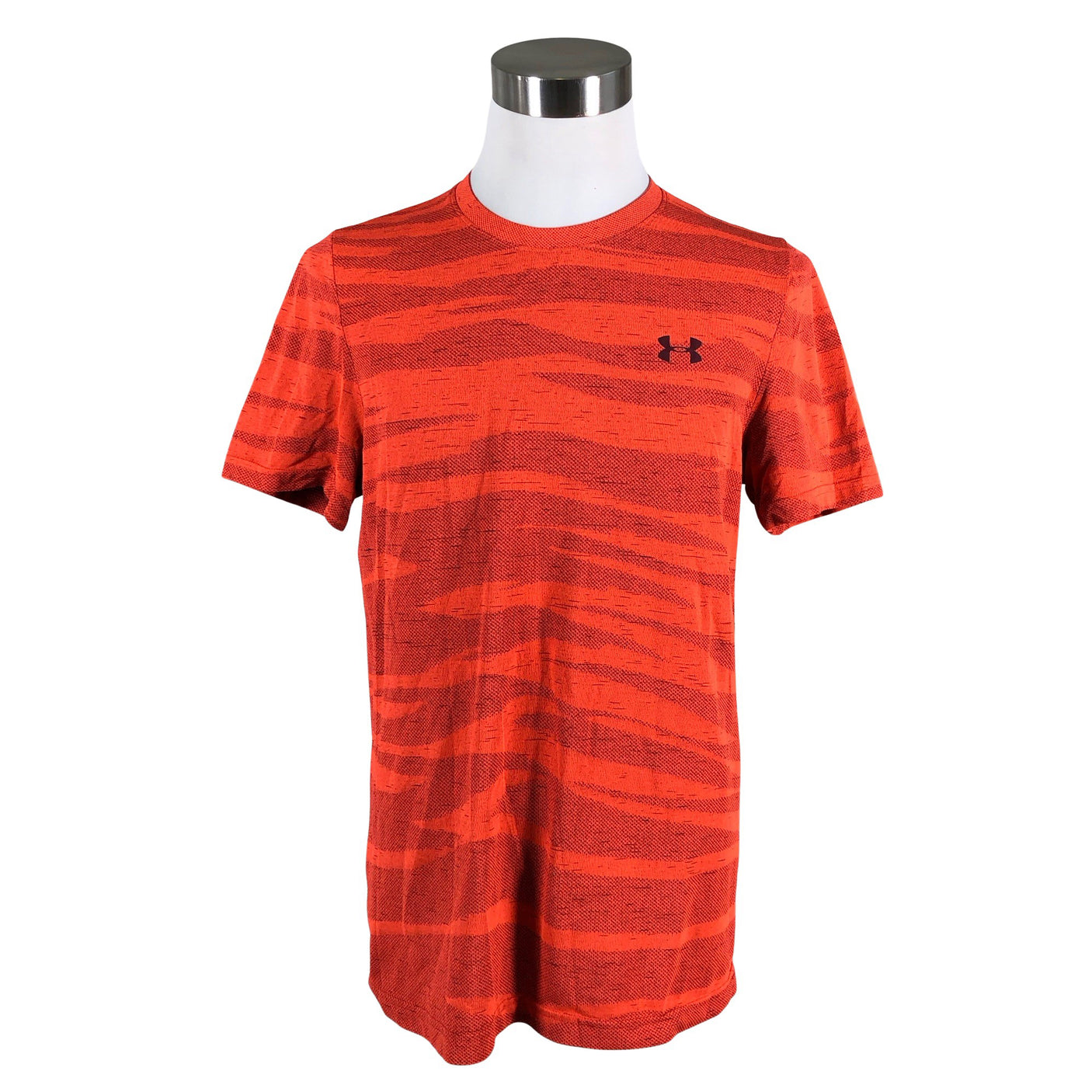 Miesten Under Armour - Urheilupaita, lyhyet hihat, koko L - Oranssi (1)