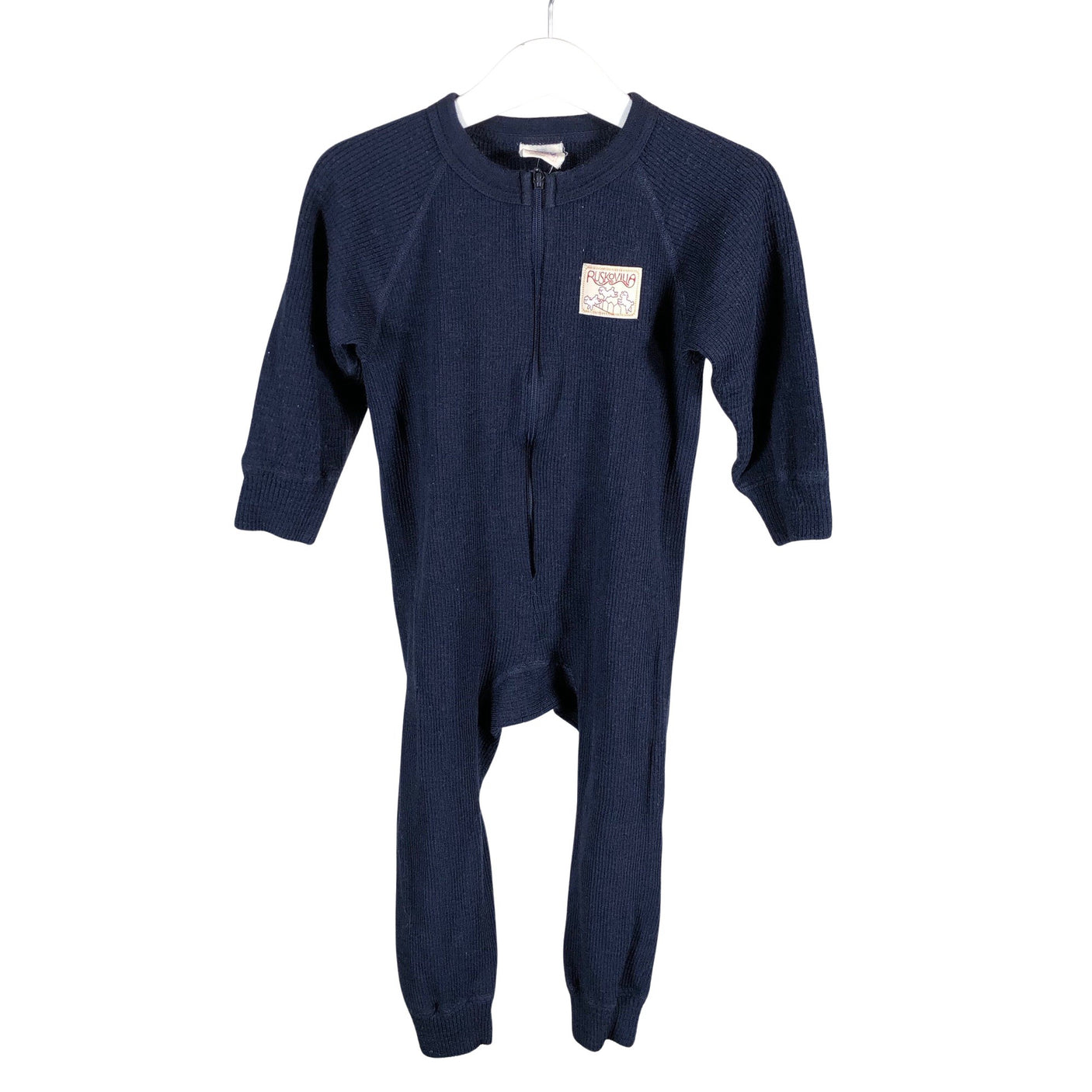 Unisex Ruskovilla - Villahaalari, koko 86 - 92 - Sininen (1)