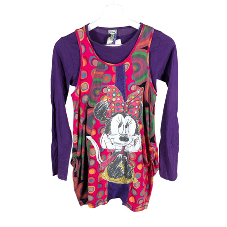 Tyttöjen Desigual - Trikoomekko, koko 158 - 164 - Violetti ()