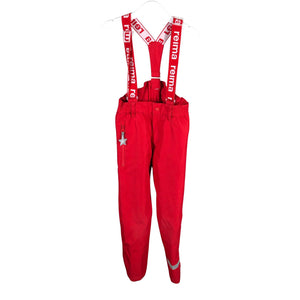 Unisex Reima - Välikausihousut, koko 116 - 122 - Punainen (1)