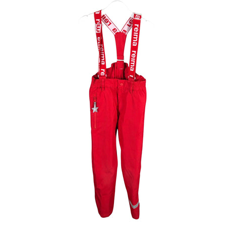 Unisex Reima - Välikausihousut, koko 116 - 122 - Punainen ()