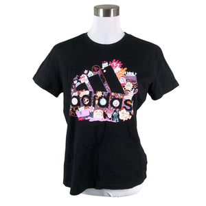 Naisten Adidas - T-paita, koko 40 - Musta (1)