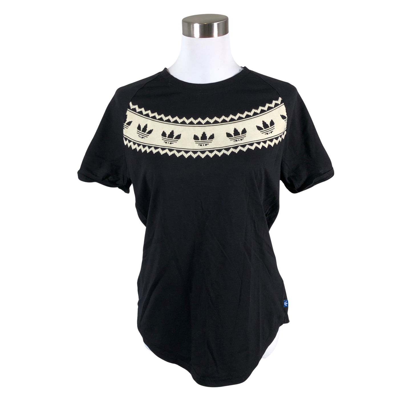Naisten Adidas - T-paita, koko 40 - Musta (1)