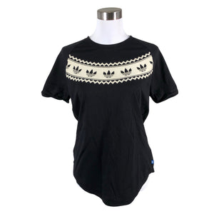 Naisten Adidas - T-paita, koko 40 - Musta (1)
